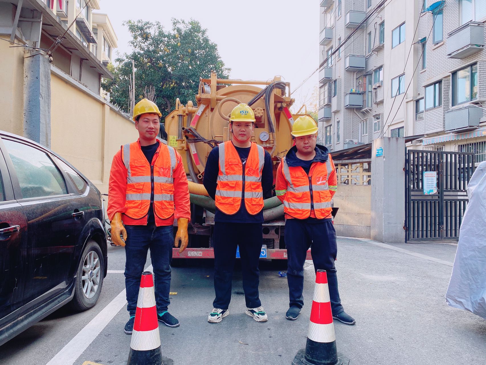 蒋王庙南京某小区管道清淤检测施工